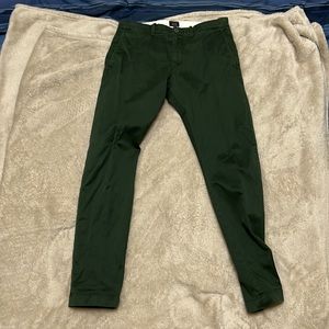 J.CREW 484 SLIM Green